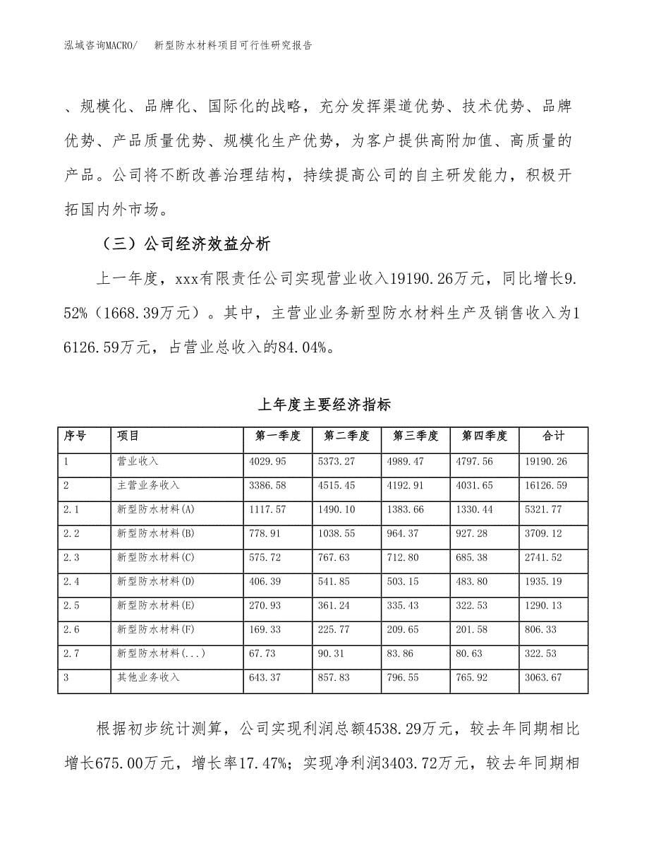 新型防水材料项目可行性研究报告样例参考模板.docx_第5页