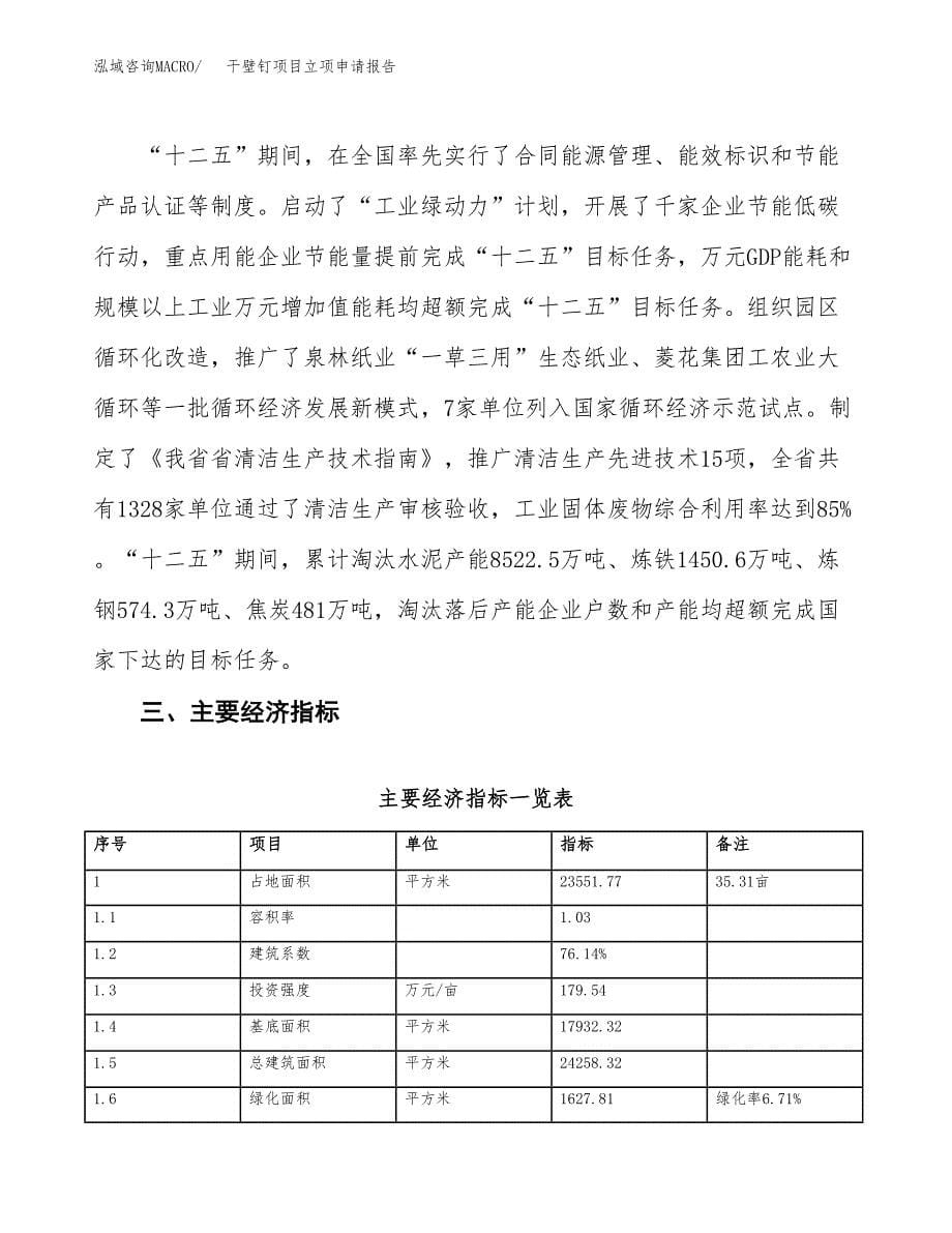 干壁钉项目立项申请报告样例参考.docx_第5页