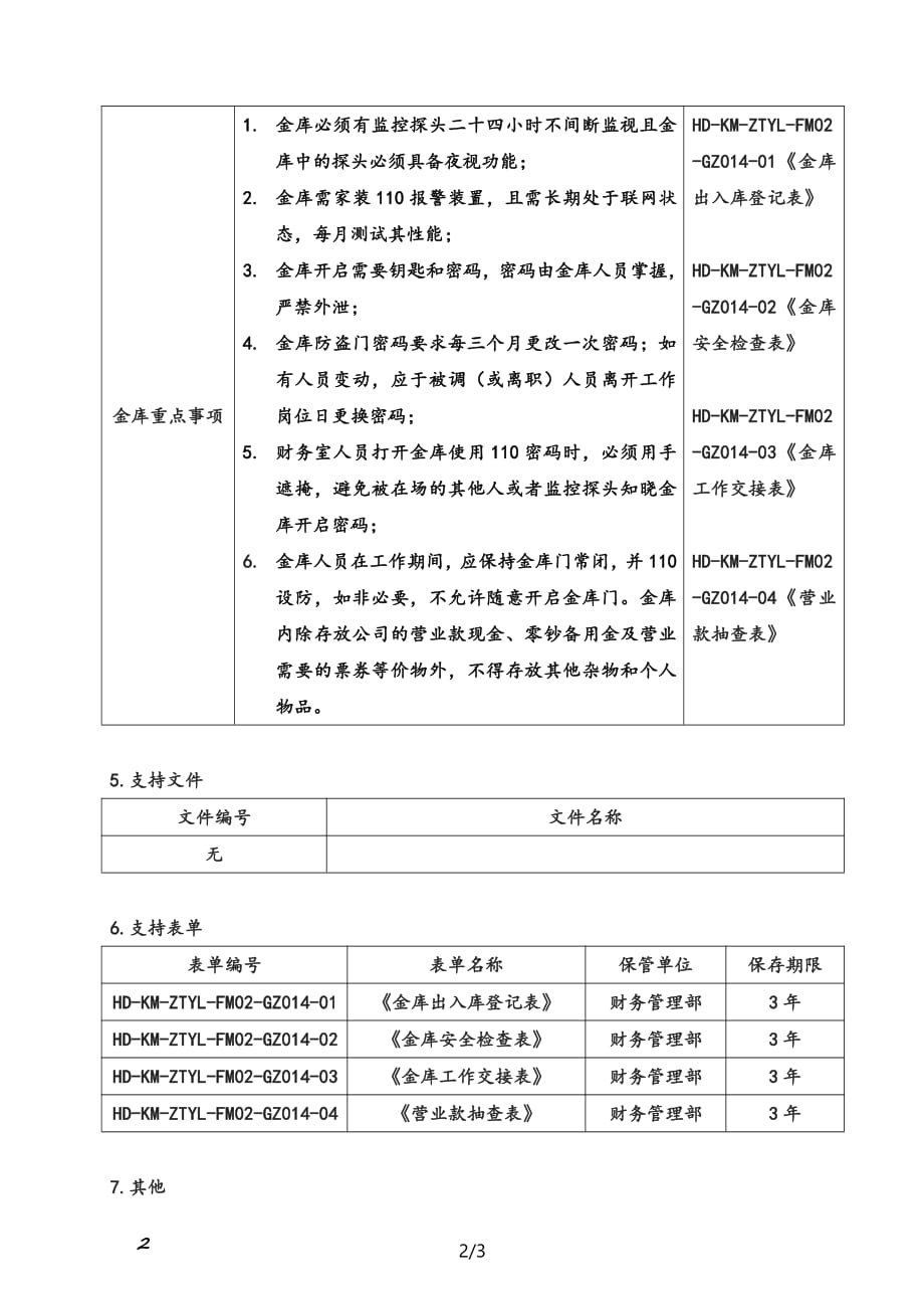 某集团金库安全-碧桂园管理办法_第4页