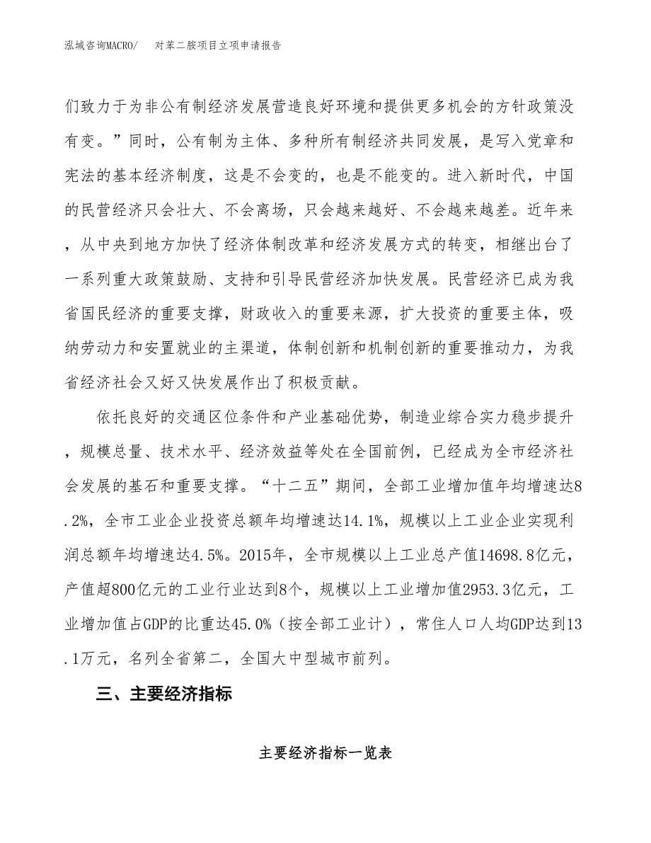 对苯二胺项目立项申请报告样例参考.docx_第5页