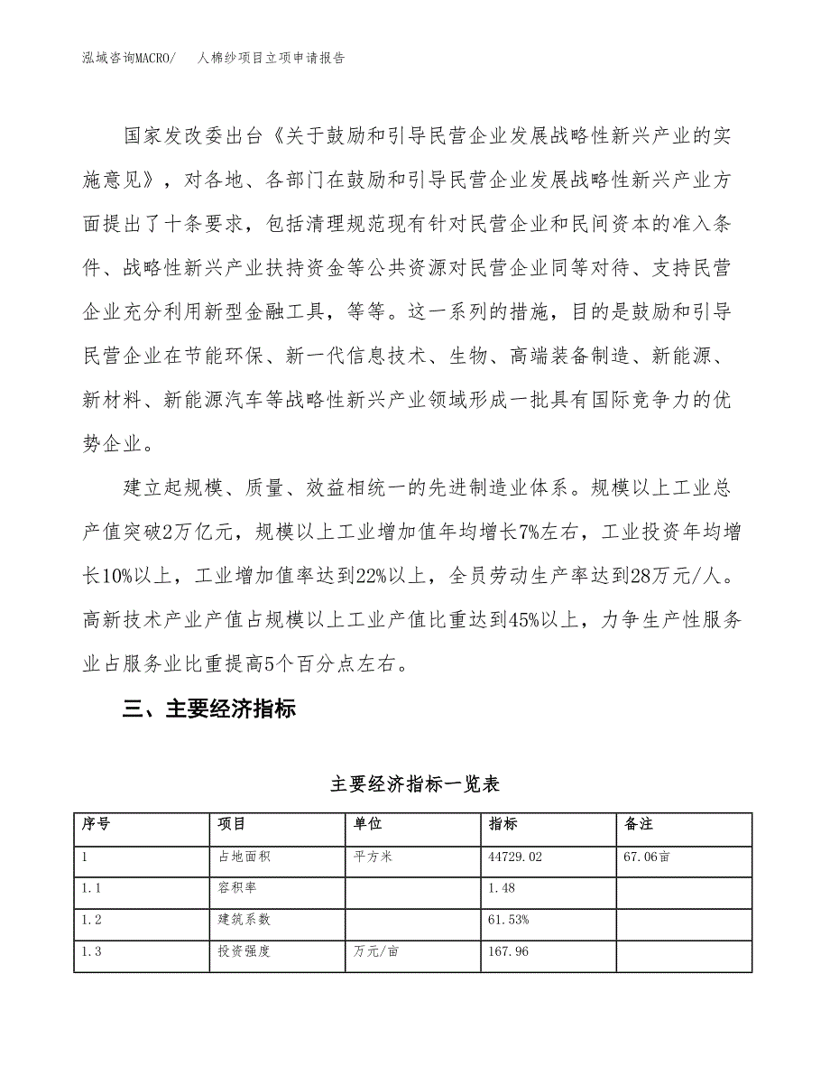 人棉纱项目立项申请报告样例参考.docx_第4页