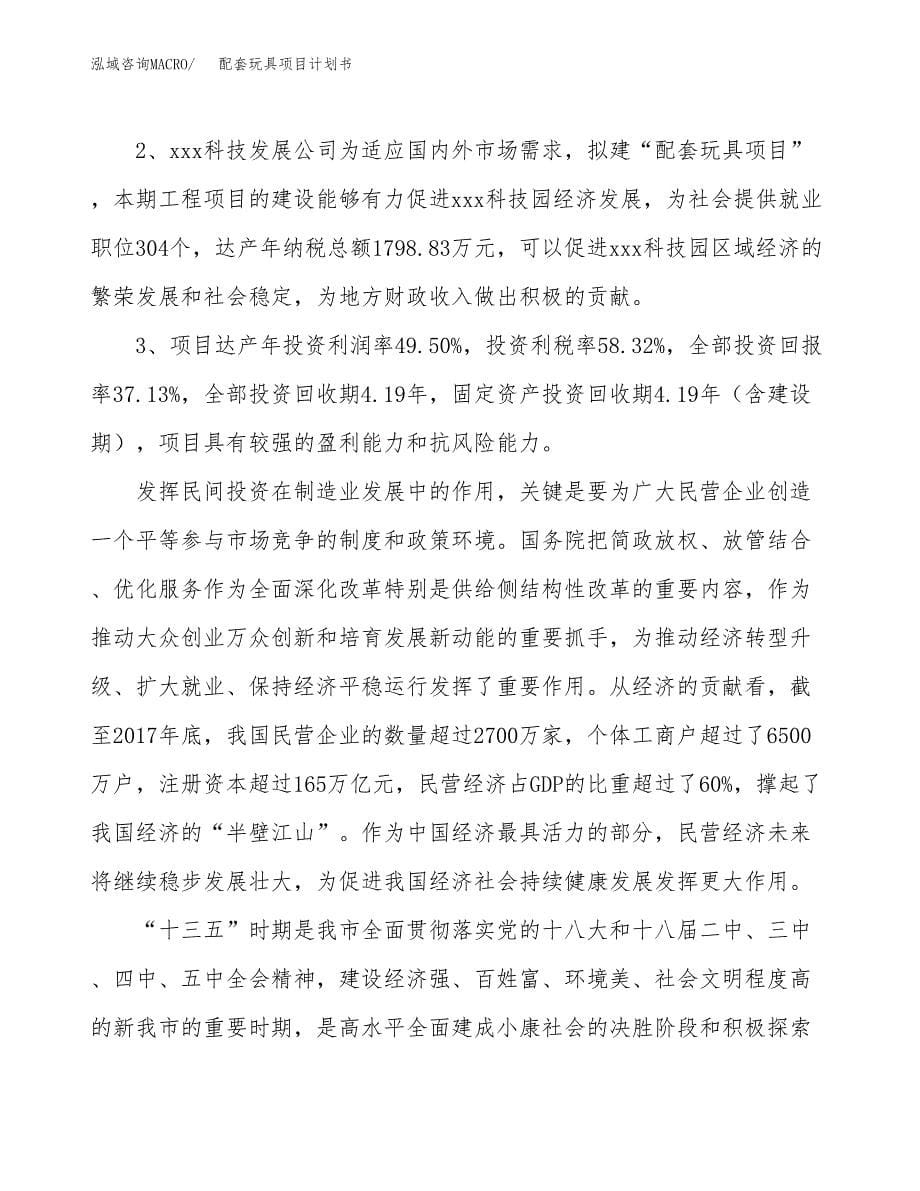 配套玩具项目计划书.docx_第5页