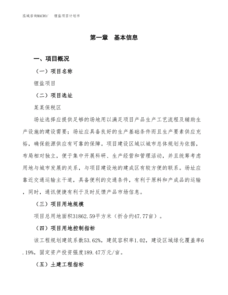 锂盐项目计划书.docx_第2页