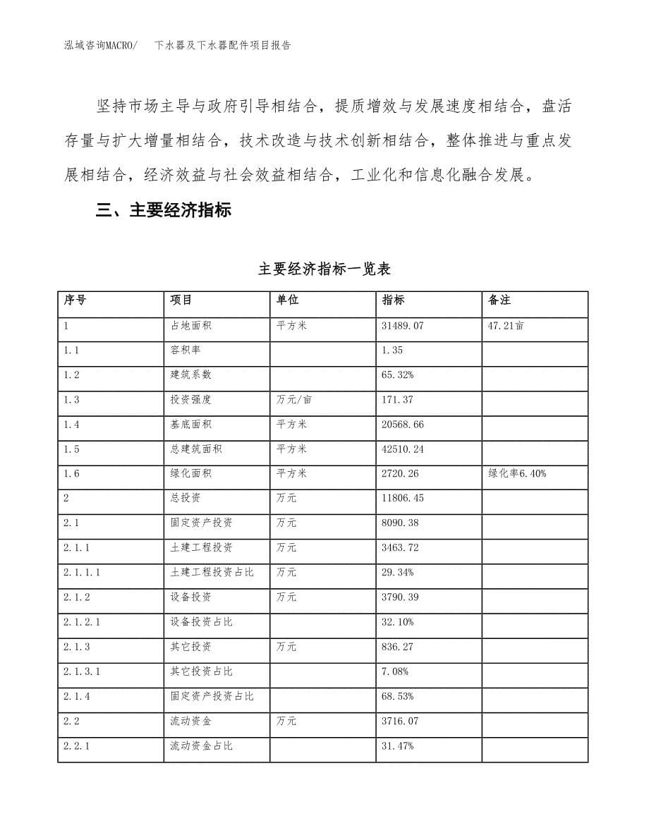 下水器及下水器配件项目报告.docx_第5页