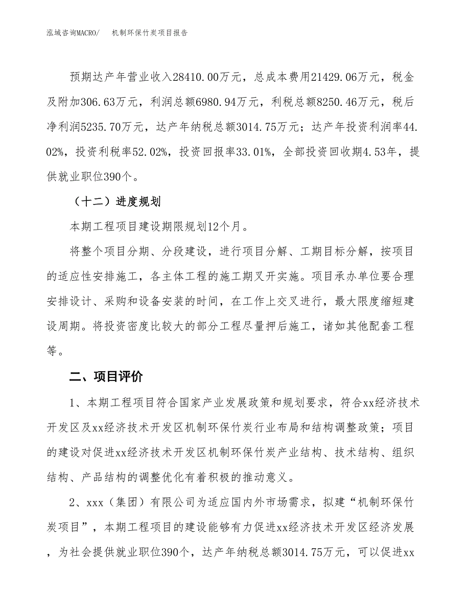 机制环保竹炭项目报告.docx_第3页