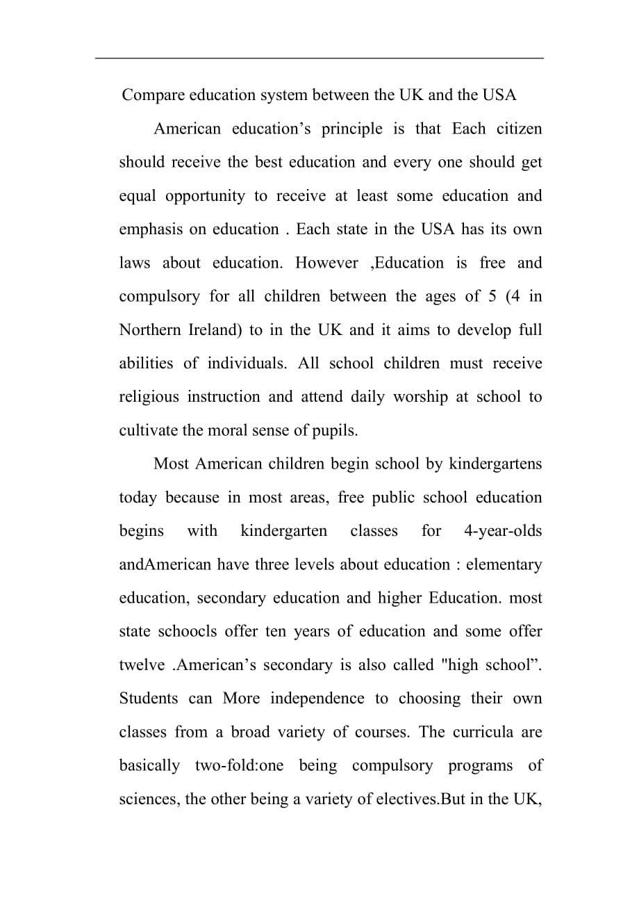英美教育对比_第1页