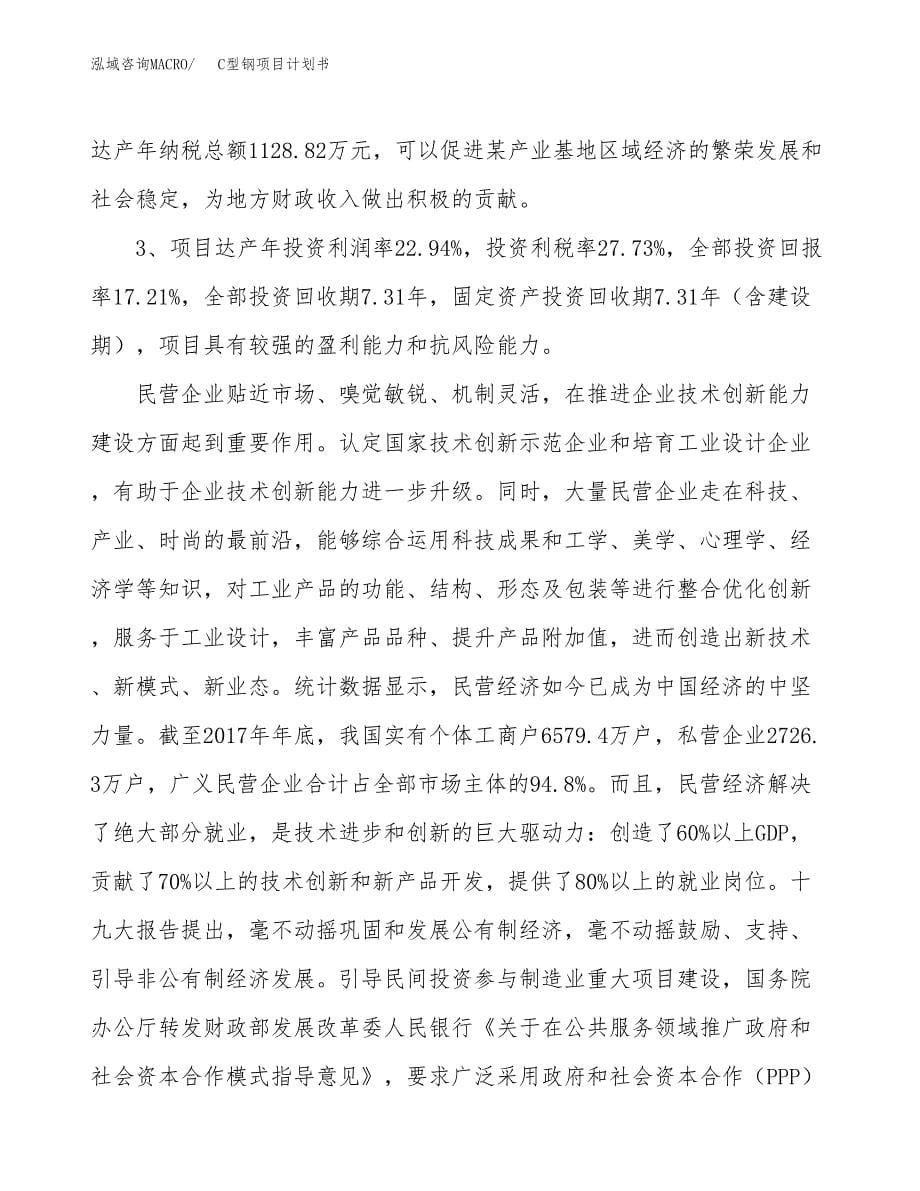 C型钢项目计划书.docx_第5页