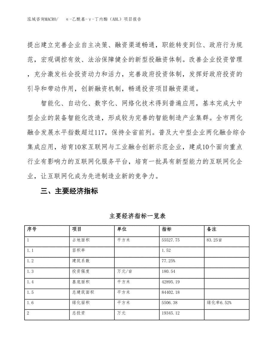 α-乙酰基-γ-丁内酯（ABL）项目报告.docx_第5页