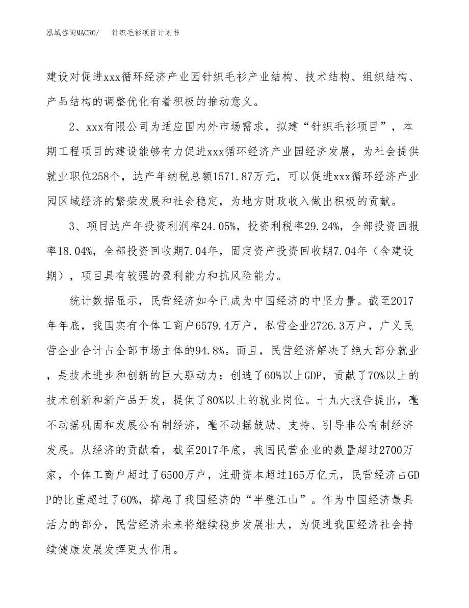 针织毛衫项目计划书.docx_第5页