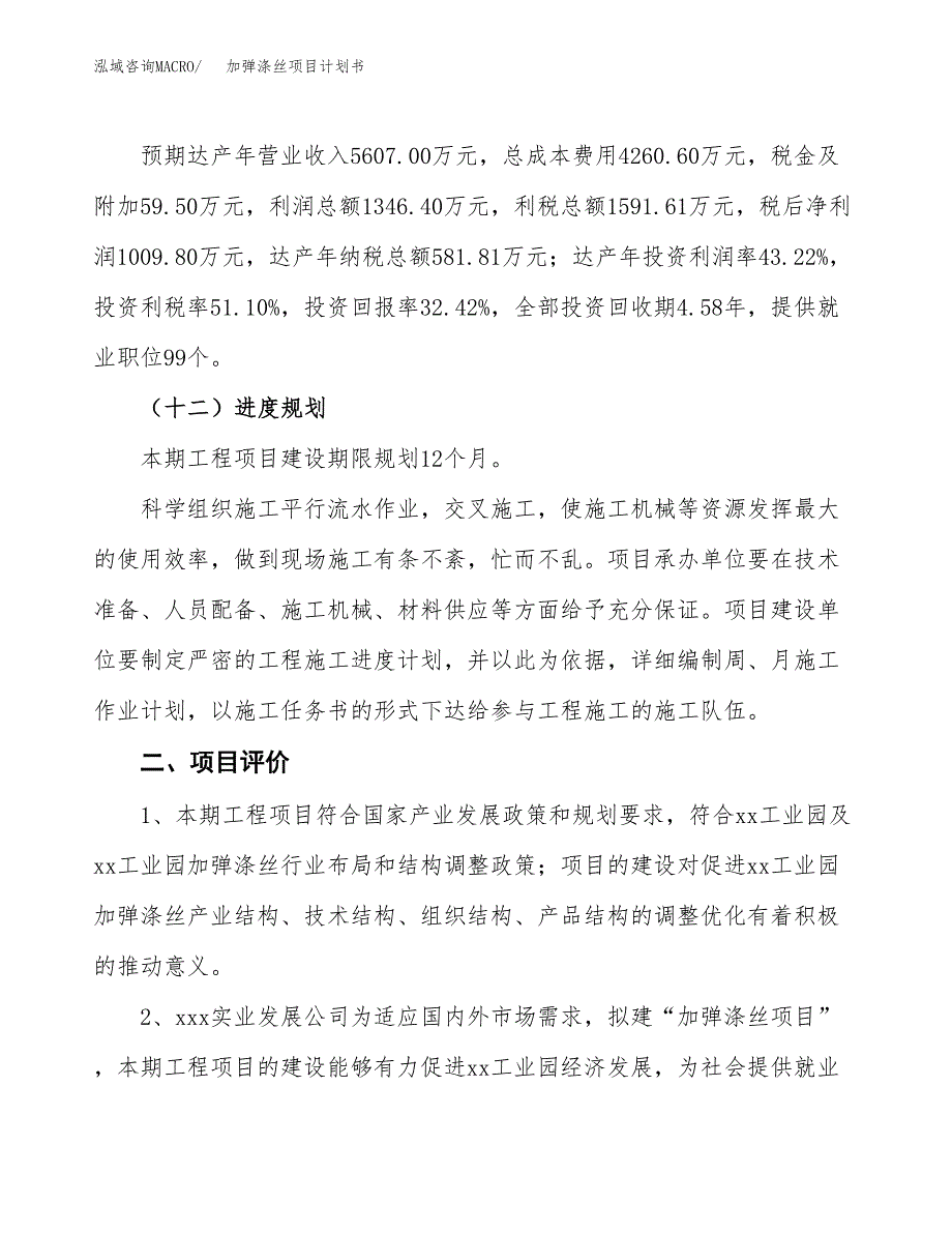 加弹涤丝项目计划书.docx_第4页