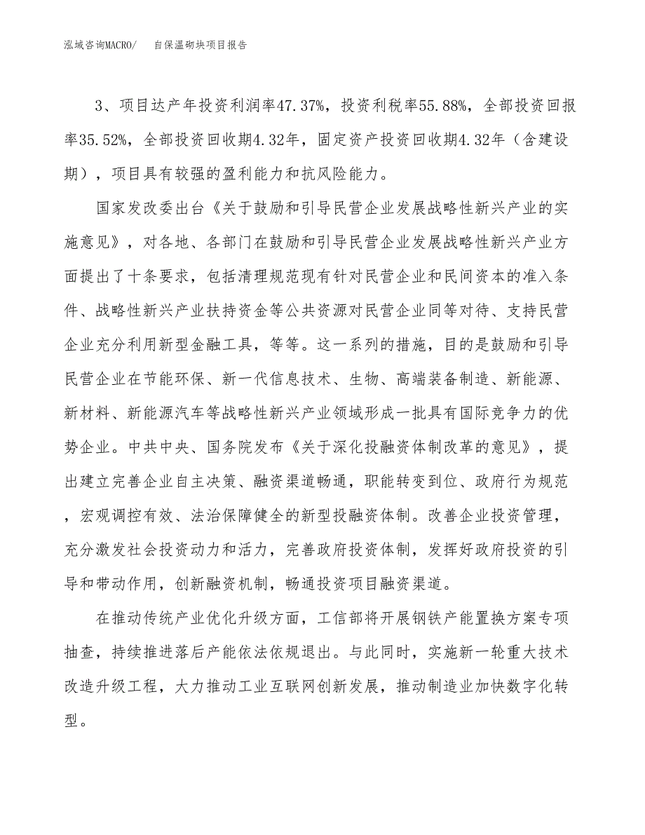 自保温砌块项目报告.docx_第4页