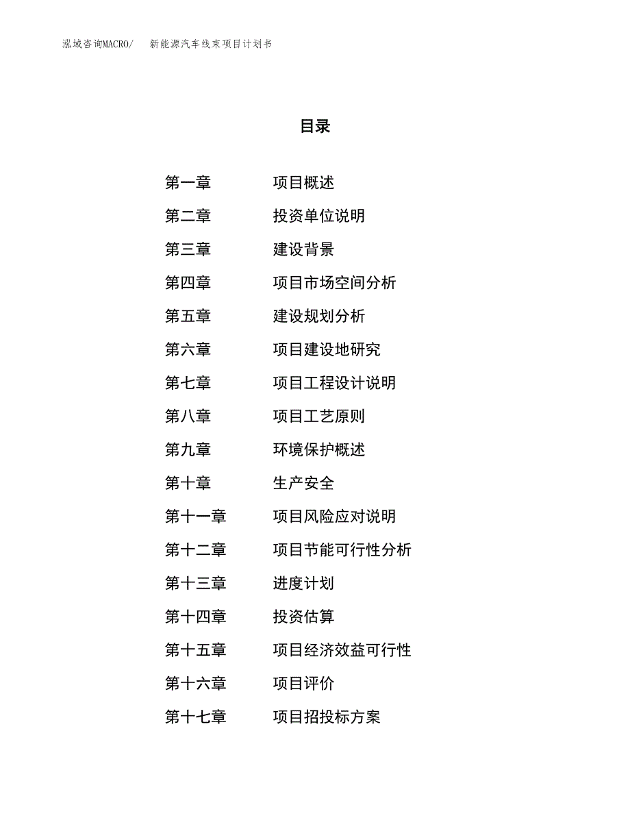 新能源汽车线束项目计划书.docx_第1页