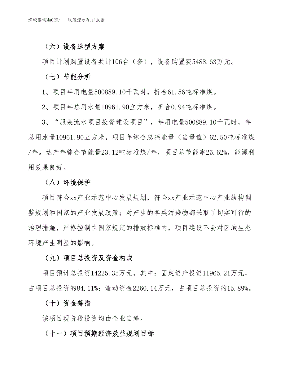 服装流水项目报告.docx_第2页