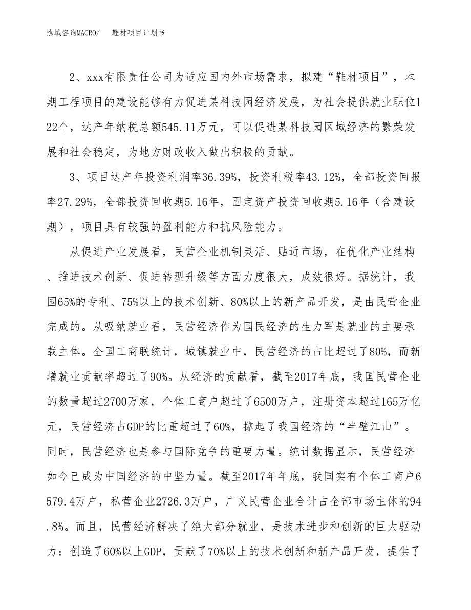 鞋材项目计划书.docx_第5页