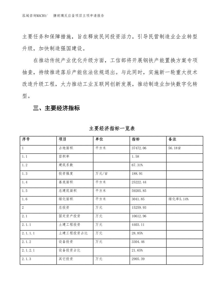 搪玻璃反应釜项目立项申请报告样例参考.docx_第5页