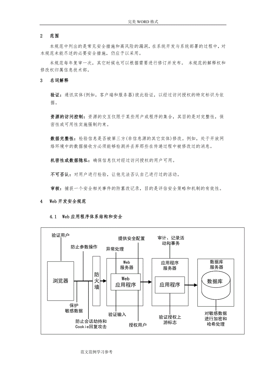 WEB应用系统安全规范方案文档_第3页