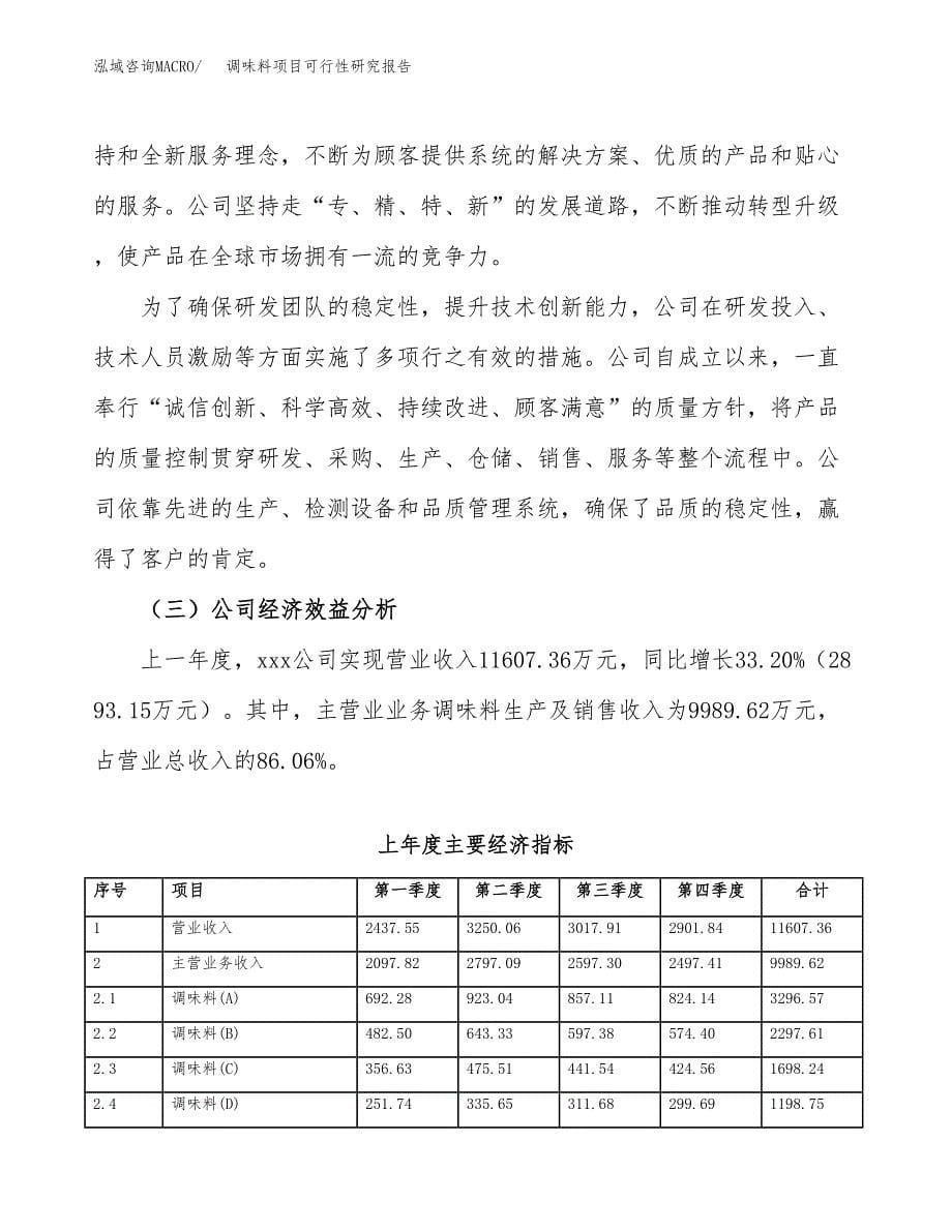 调味料项目可行性研究报告样例参考模板.docx_第5页