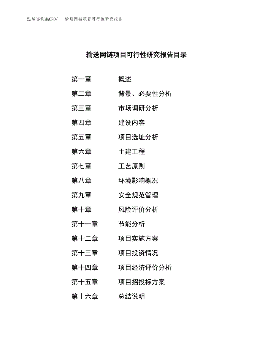 输送网链项目可行性研究报告样例参考模板.docx_第4页