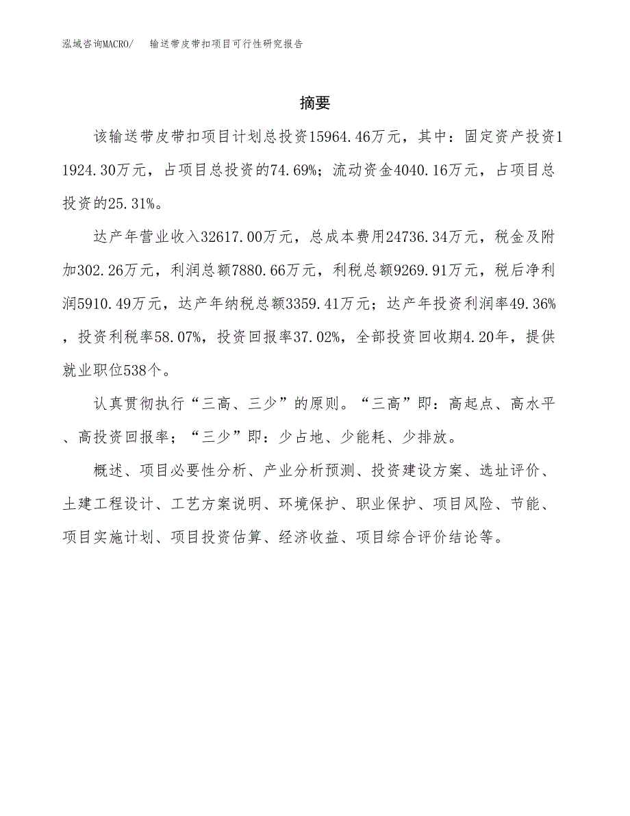 输送带皮带扣项目可行性研究报告样例参考模板.docx_第2页