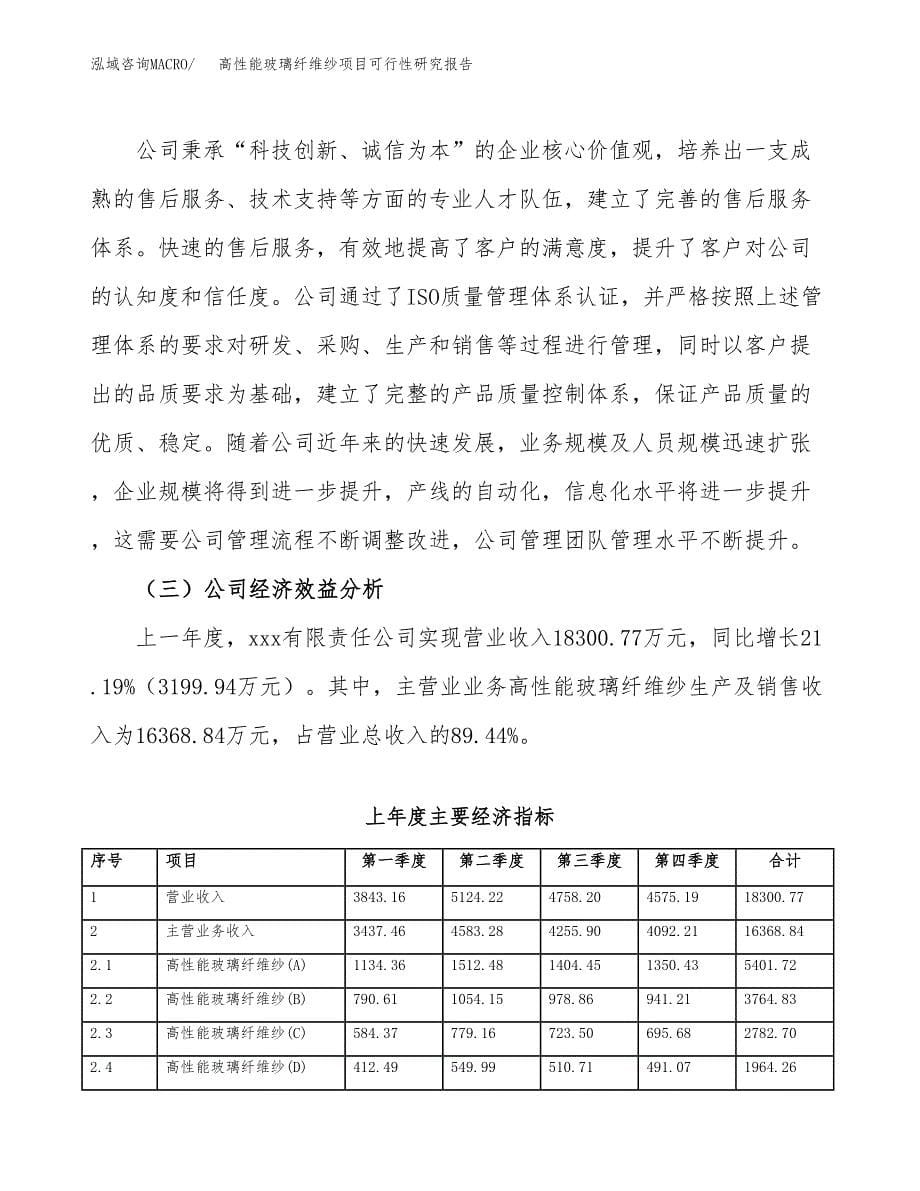 高性能玻璃纤维纱项目可行性研究报告样例参考模板.docx_第5页