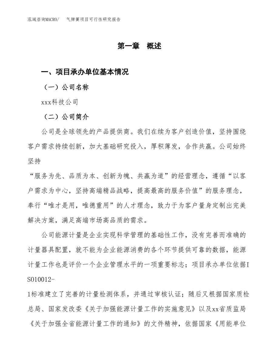 气弹簧项目可行性研究报告样例参考模板.docx_第4页