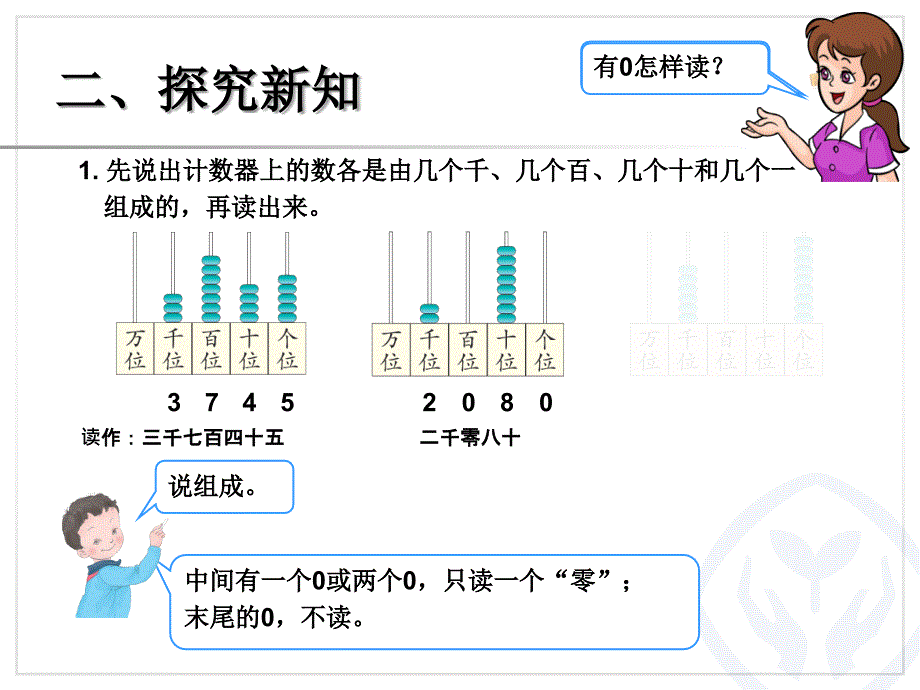 人教版小学数学2年级下册课件万以内数的认识-读数写数_第4页