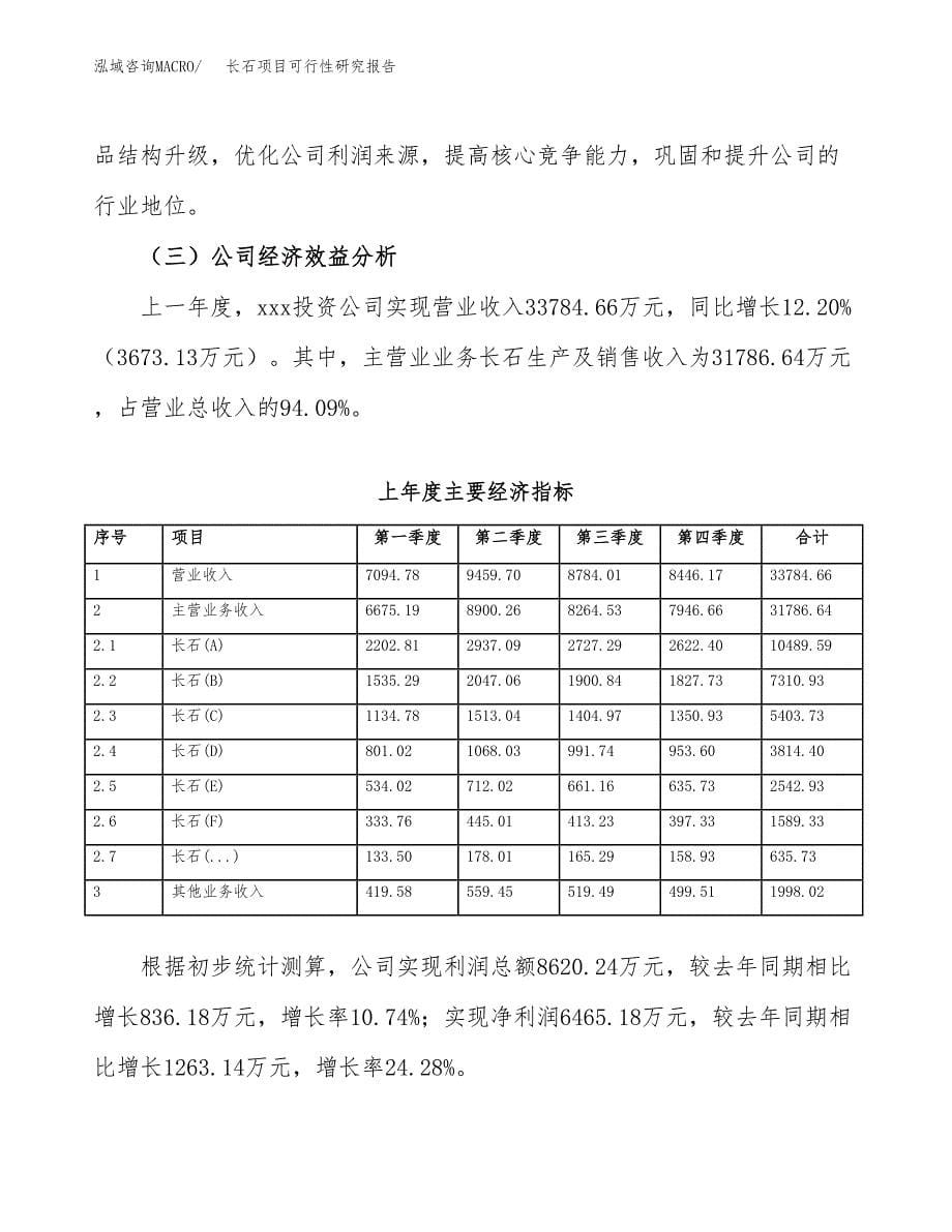 长石项目可行性研究报告样例参考模板.docx_第5页