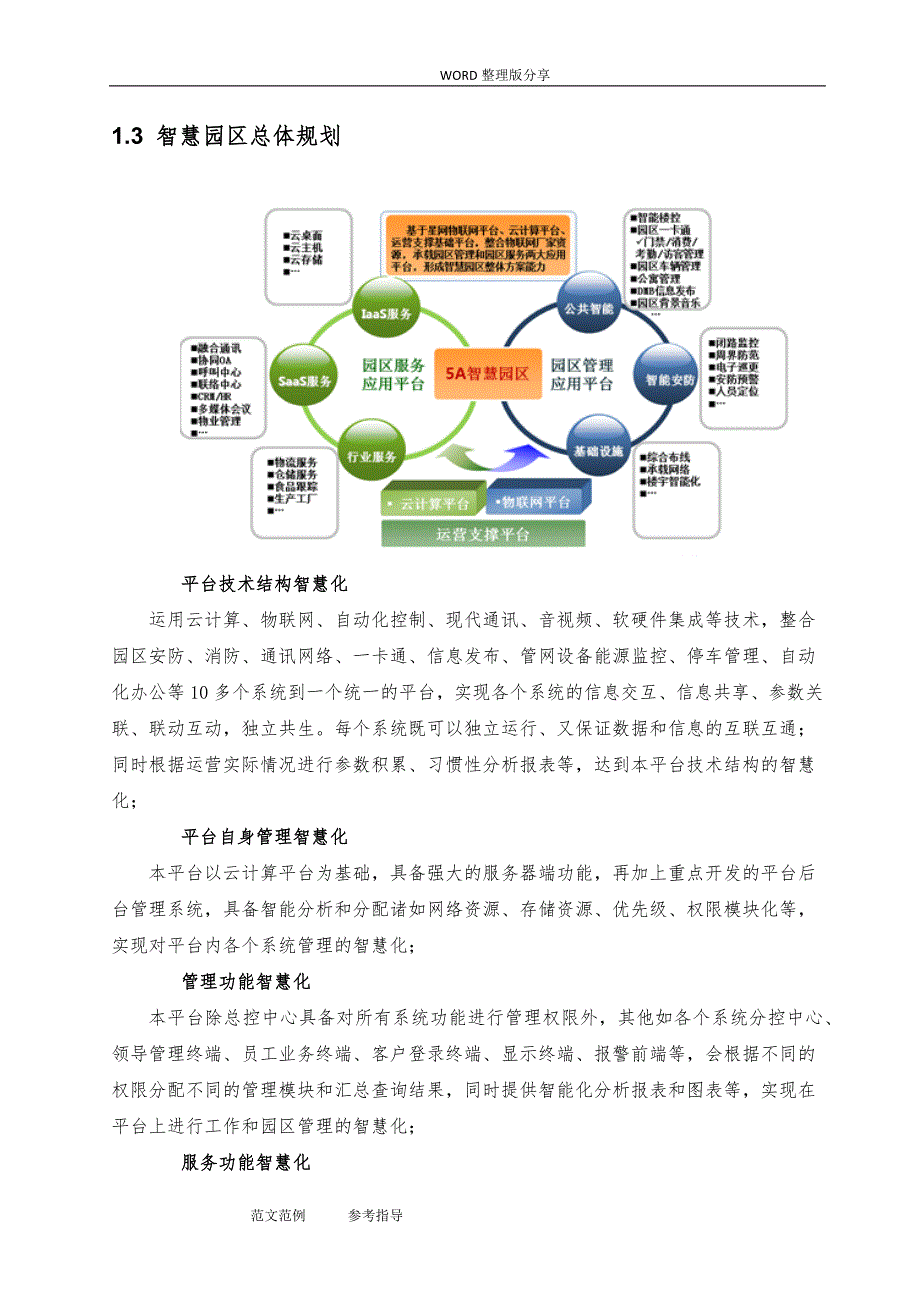 智慧园区解决处理报告书_2018年_第3页