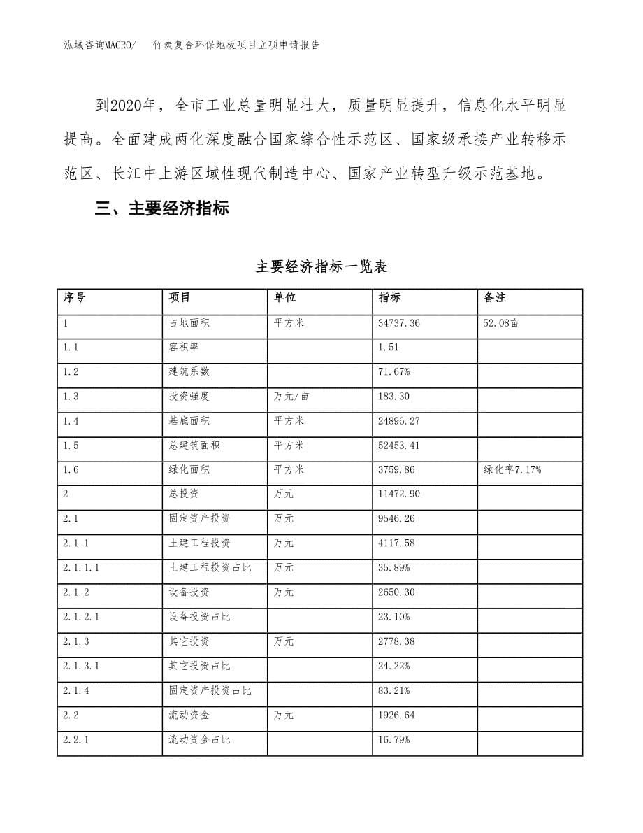 竹炭复合环保地板项目立项申请报告样例参考.docx_第5页