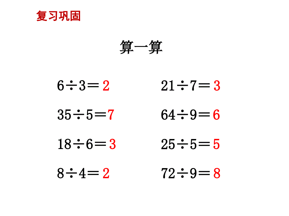数学苏教版四年级上册第二单元两、三位数除以两位数第1课时笔算除法（1）_第2页