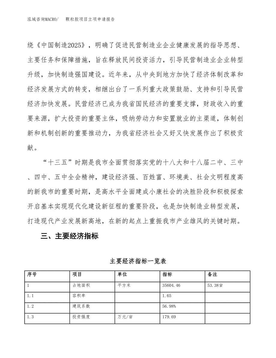 颗粒胶项目立项申请报告样例参考.docx_第5页