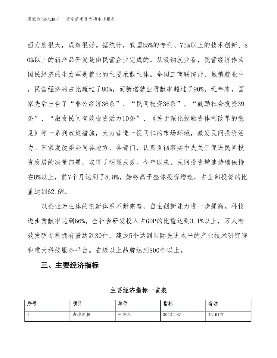 烫金箔项目立项申请报告样例参考.docx_第5页