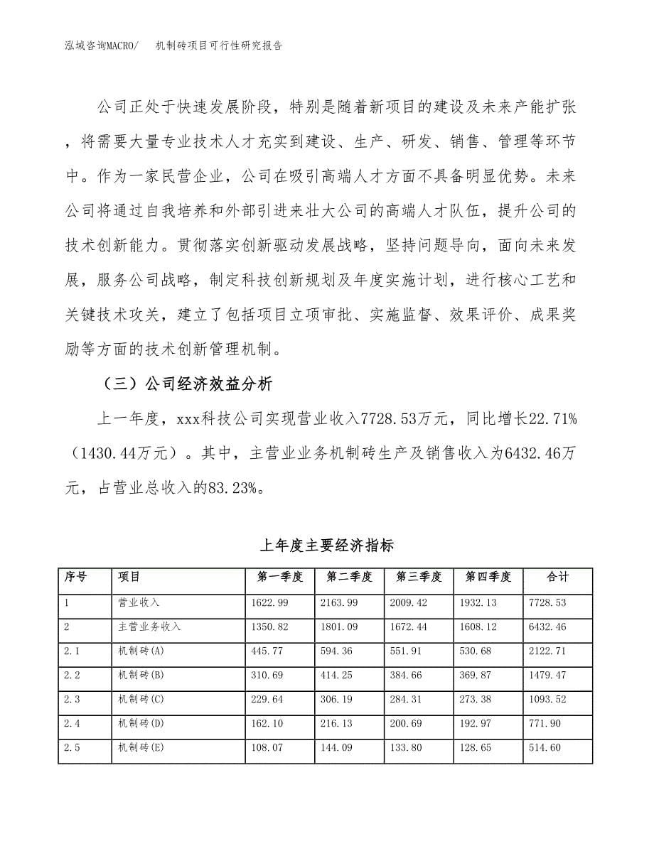 机制砖项目可行性研究报告样例参考模板.docx_第5页