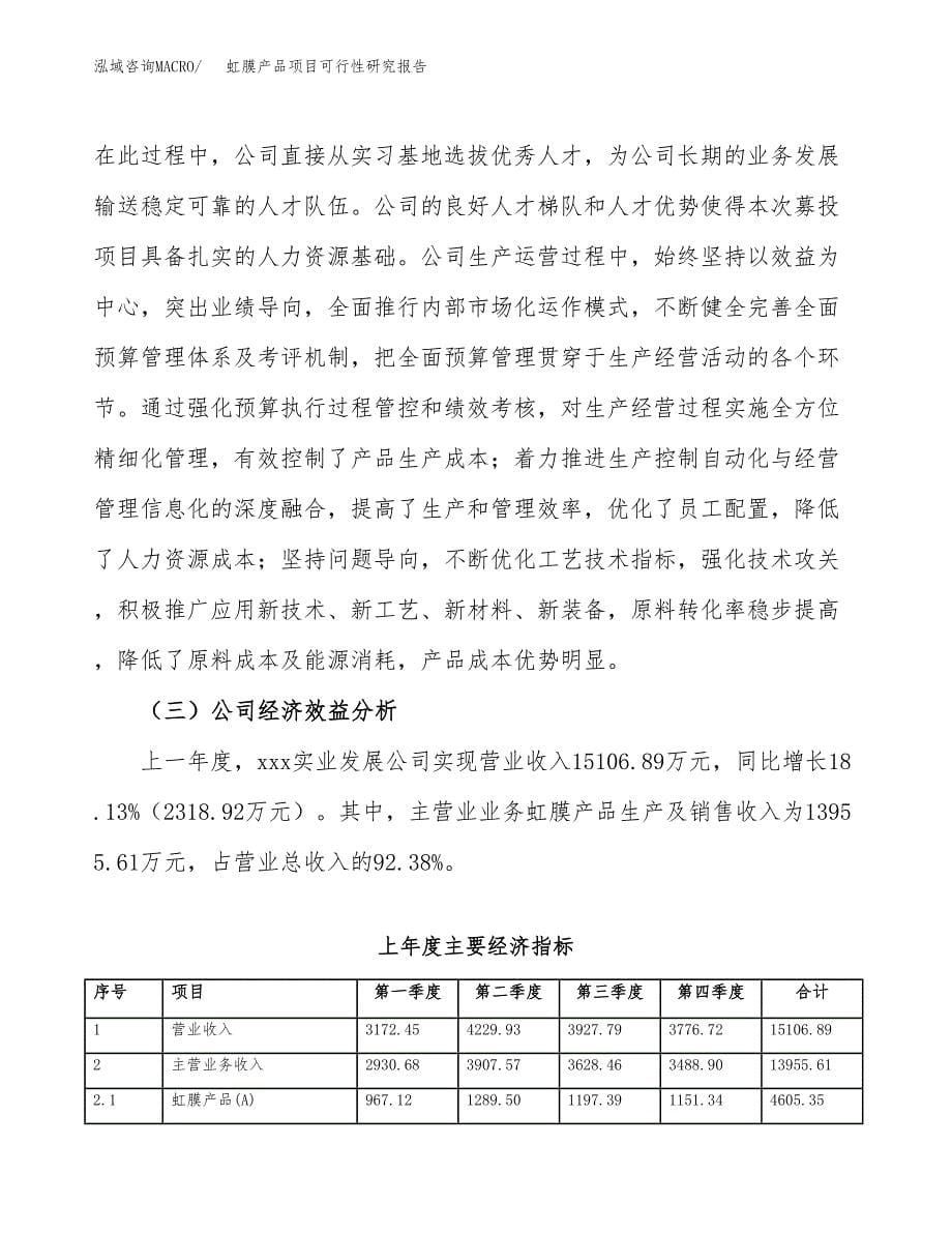 虹膜产品项目可行性研究报告样例参考模板.docx_第5页