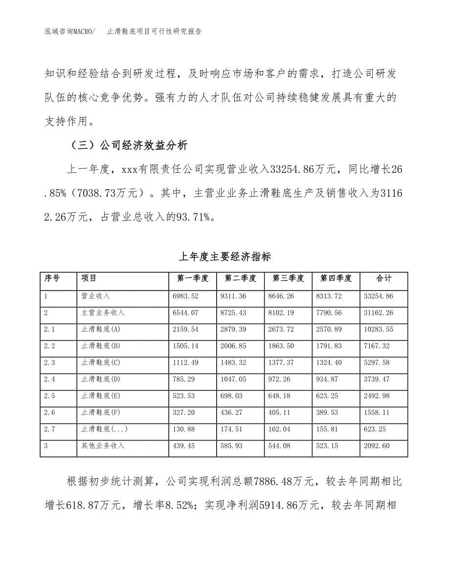 止滑鞋底项目可行性研究报告样例参考模板.docx_第5页