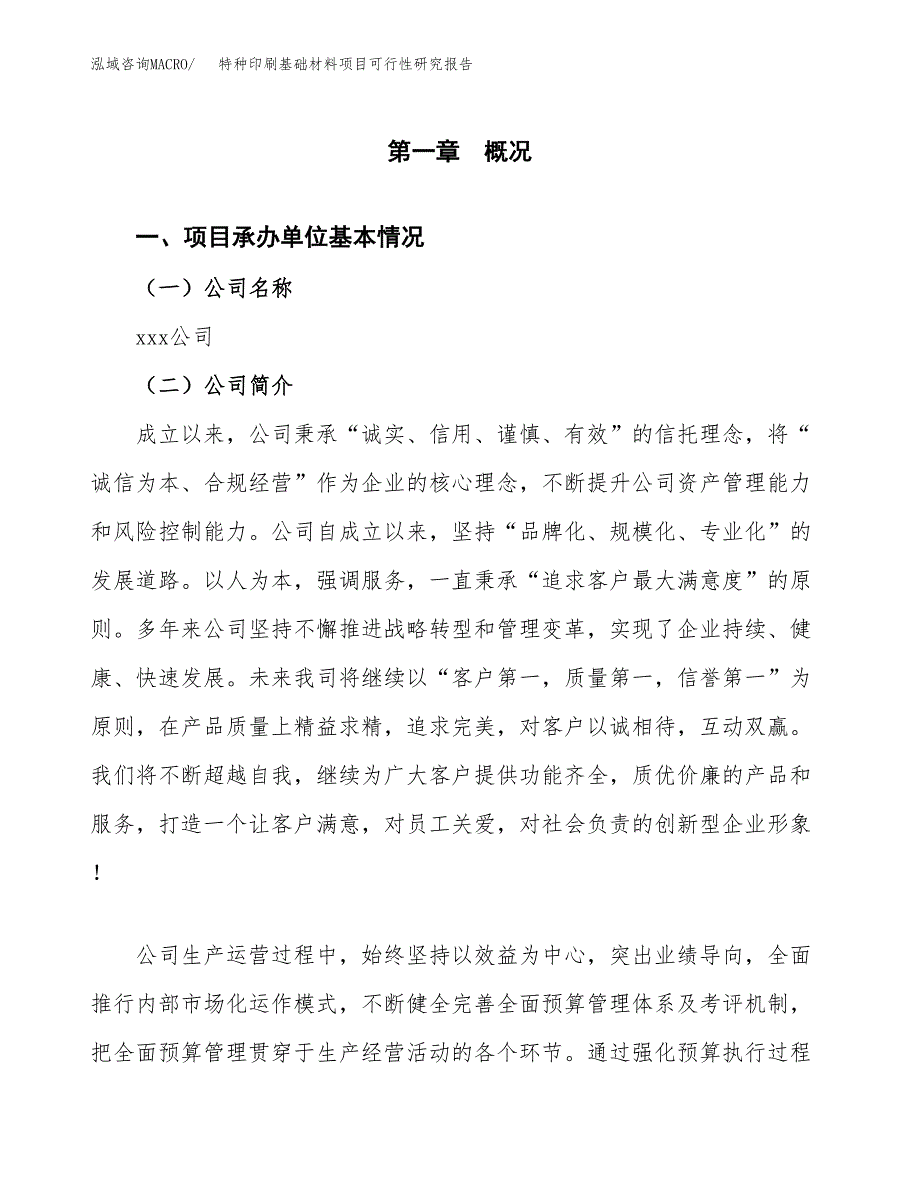 特种印刷基础材料项目可行性研究报告样例参考模板.docx_第4页