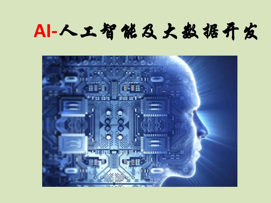 AI-人工智能及大数据开发（教材）_第1页