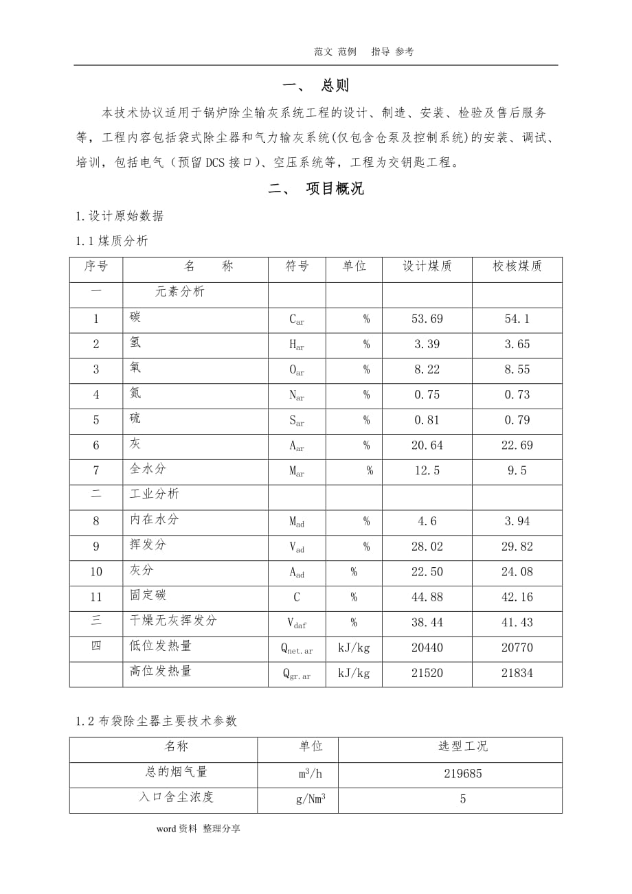 布袋除尘器的方案_第1页