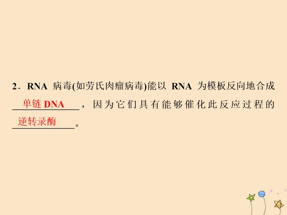 高中生物第三章遗传的分子基础第四节遗传信息的表达--RNA和蛋白质的合成第2课时中心法则与基因理解归纳课件浙科版必修2_第4页