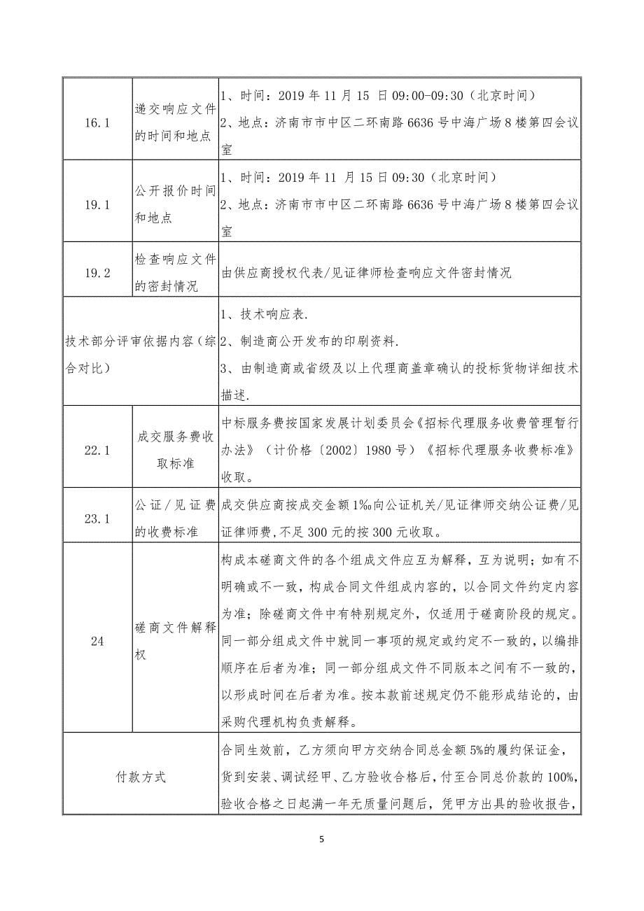 商业职业技术学院食品药品学院录播仪器设备采购项目招标文件（第二册）_第5页