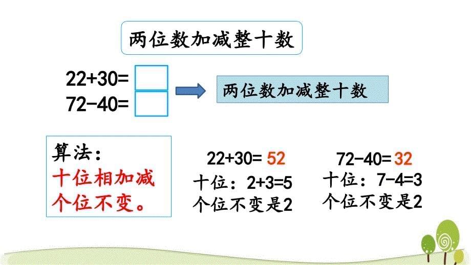 冀教版一数下5.15整理与复习课件_第5页