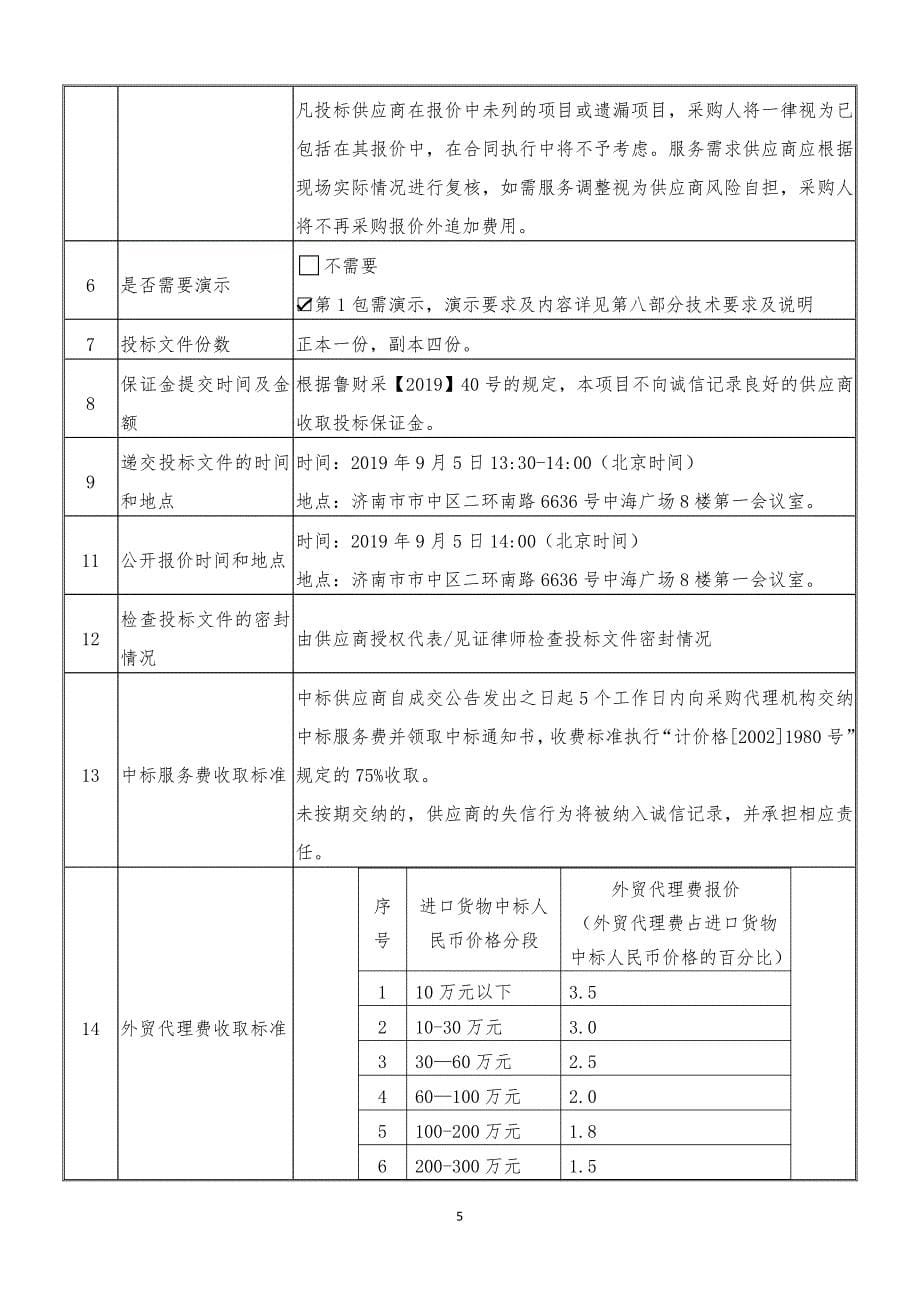 医科大学助产与麻醉护理信息化建设项目招标文件（第二册）_第5页