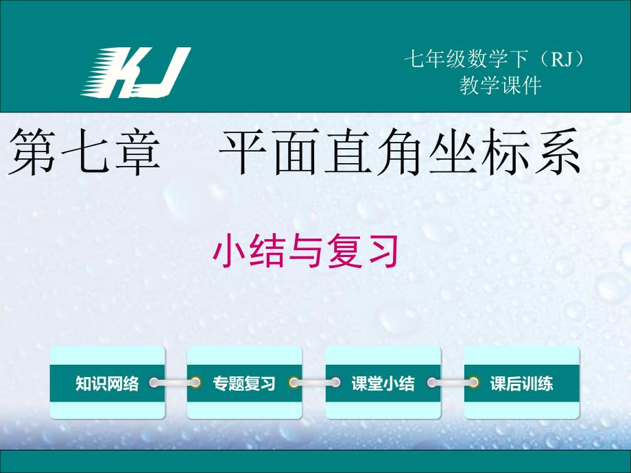 部审人教版七年级数学下册课件第七章 小结与复习_第1页