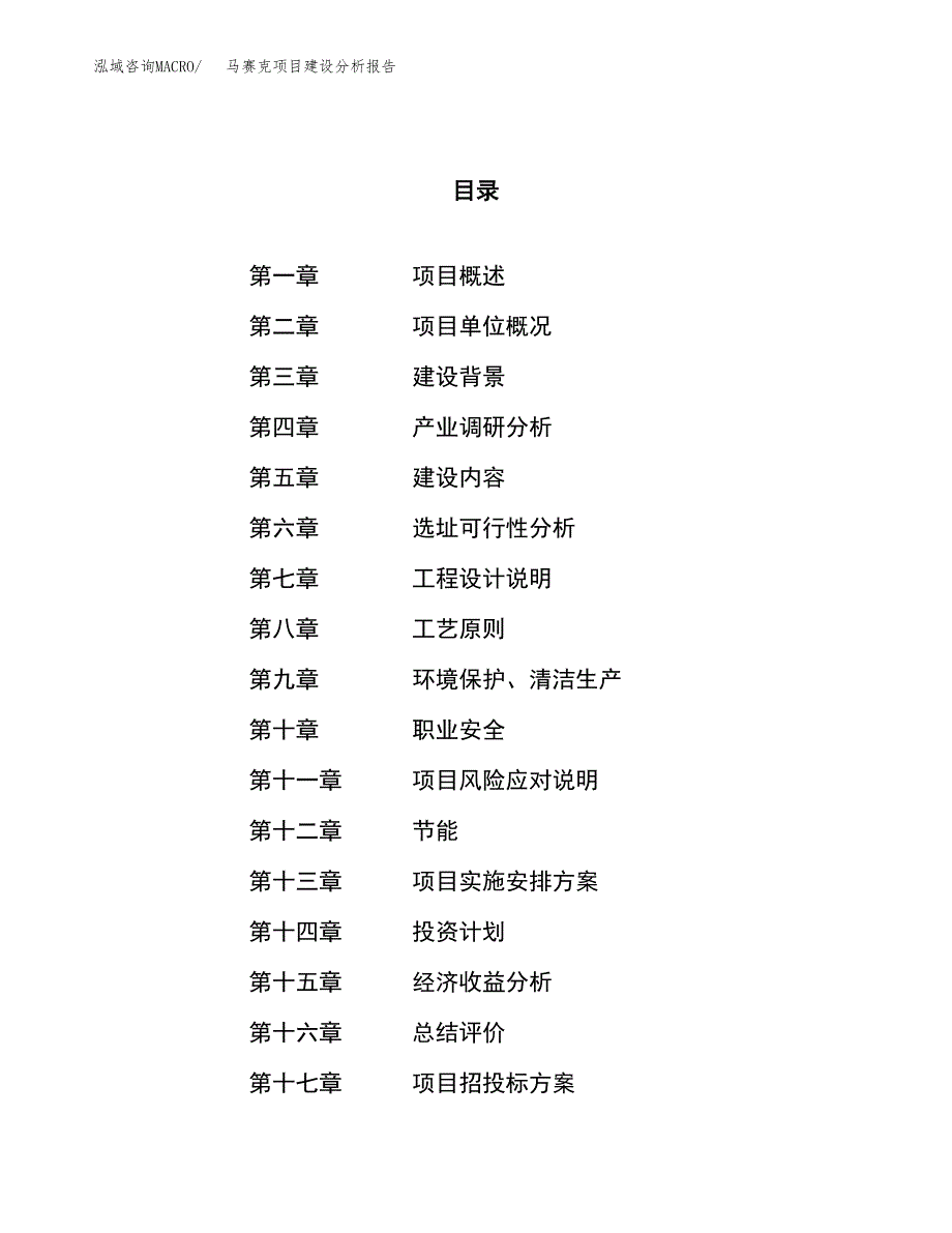 马赛克项目建设分析报告范文(项目申请及建设方案).docx_第1页