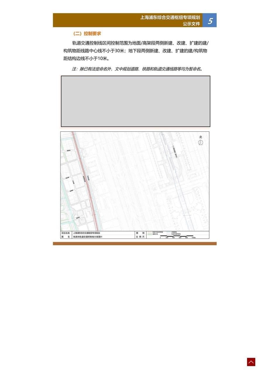 上海浦东综合交通枢纽专项规划_第5页