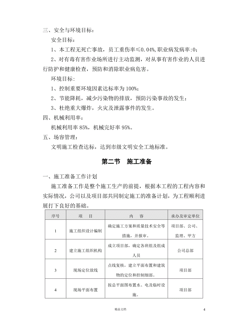 农村饮水安全项目施工组织设计【GHOE】_第4页