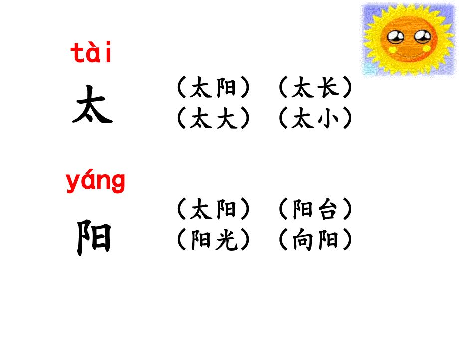 人教部编版小学一年级下册语文课件课文4四个太阳_第2页