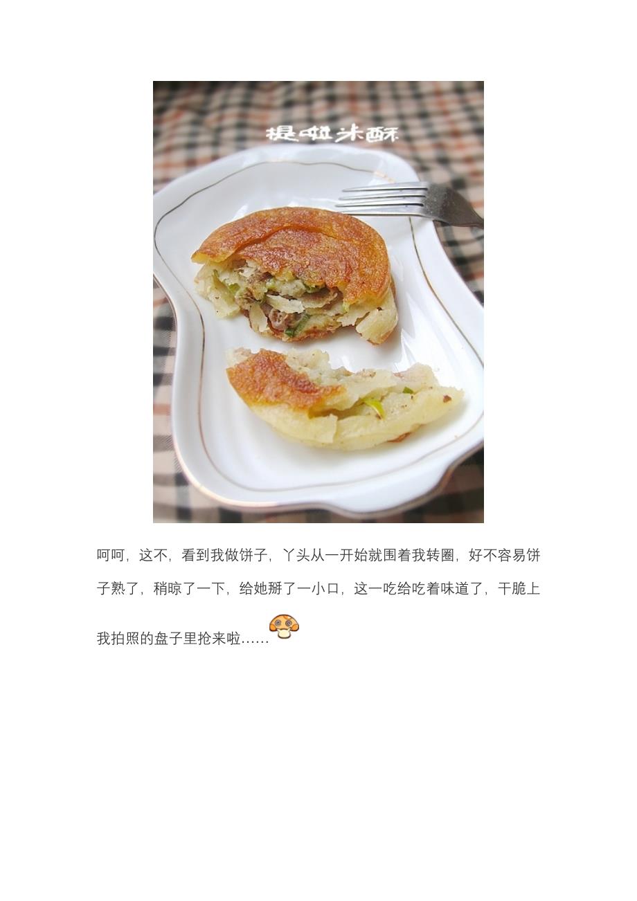 烤箱菜谱香酥牛肉饼做法_第3页