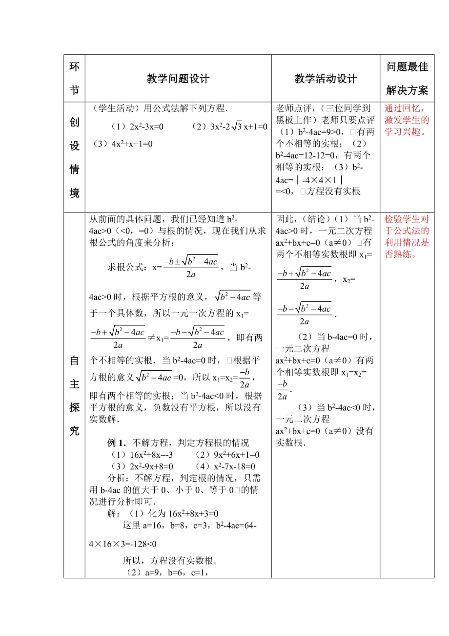 22.2.4 一元二次方程根的判别式【GHOE】_第2页