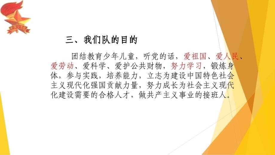 《我是一名合格的少先队员》主题班会课件_第5页